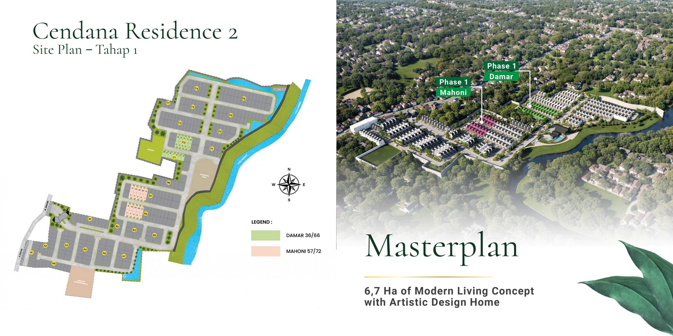 cendana residence 2 - masterplan