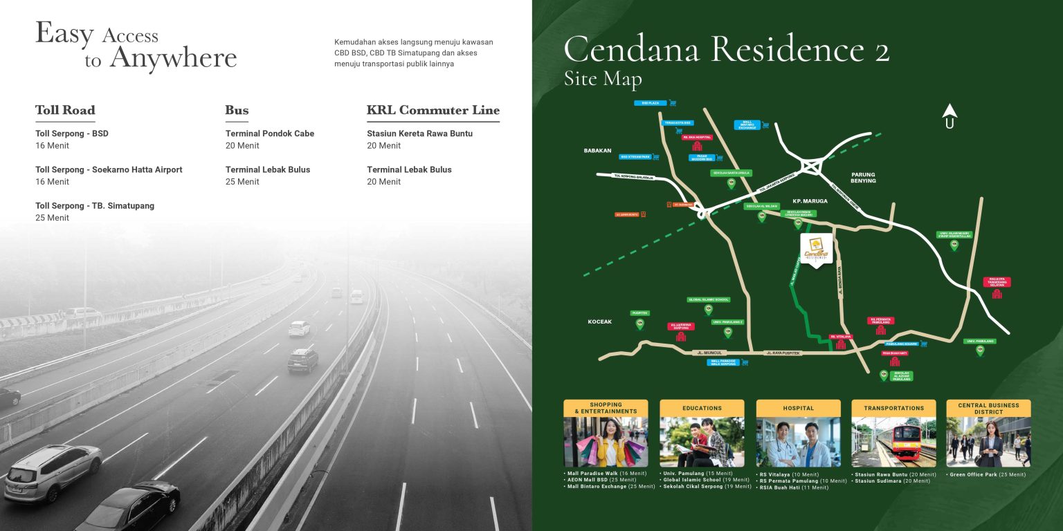 lokasi cendana residence 2
